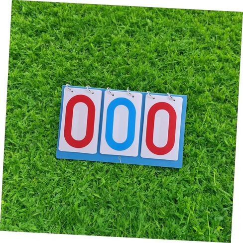 Sosoport Flip Scoreboard سطح المكتب لتنس الطاولة وكرة السلة، هيكل بلاستيكي قوي مع خيار التعليق للرياضات الخارجية in Saudi Arabia