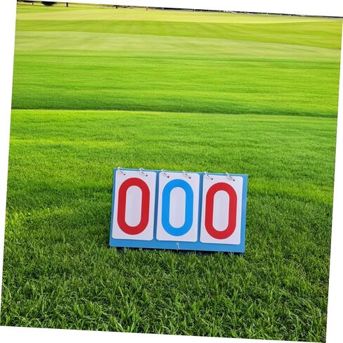 Sosoport Flip Scoreboard سطح المكتب لتنس الطاولة وكرة السلة، هيكل بلاستيكي قوي مع خيار التعليق للرياضات الخارجية in Saudi Arabia