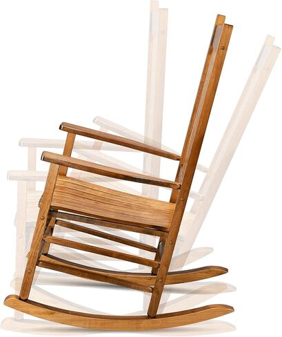 Nursery Rocking Chair Accent Chair Recliner Rocker Rocking Accent Chair with High Backrest Armchair Comfy Side Chair for Living Room Bedroom, Compact Nursing Chairs, Outdoor Porch Rocker Chair in Saudi Arabia