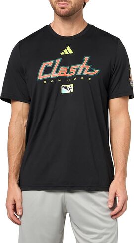 adidas Mens MLS 25/26 Team Pre-Game Short Sleeve T-Shirt in Saudi Arabia