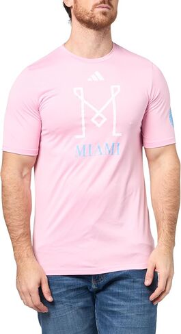 adidas Mens MLS 25/26 Team Pre-Game Short Sleeve T-Shirt in Saudi Arabia