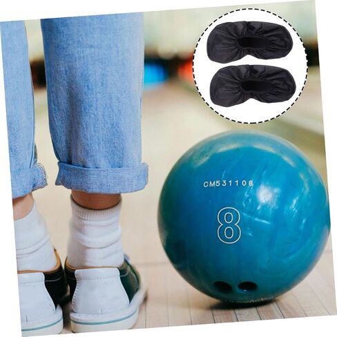Milisten Bowling Shoe Covers Water Resistant Non Slip Foot Protectors for Indoor Use Easy to Wear and Store in Saudi Arabia