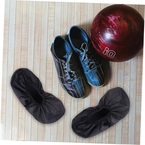 Milisten Bowling Shoe Covers Water Resistant Non Slip Foot Protectors for Indoor Use Easy to Wear and Store in Saudi Arabia