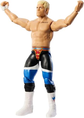 مجسم شخصية كودي رودز من WWE Mattel، أفضل اللقطات لسلسلة الأحداث الرئيسية، نجم سوبر ستار قابل للتجميع مقاس 15.24 سم مع 14 نقطة مفصلية ومظهر يشبه الحياة in Saudi Arabia