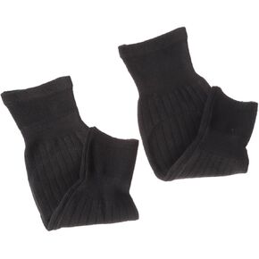 1pair Breathable Wool Knee Warmers Thicken Elastic Knee Pads for Men Women for Cold Weather Running Cycling Random Inner Fleece in Kuwait