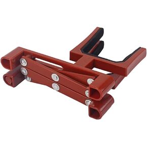 TOYANDONA Portable Foldable Violin Stand Professional Dark Red Floor Bracket for Musical Instruments Lightweight Design for and Installation Suitable for Violins and Fiddles in Kuwait