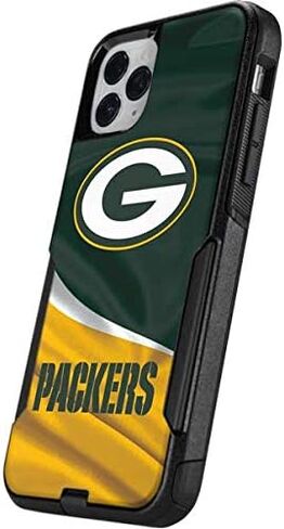 Skinit Decal Skin Compatible with OtterBox Commuter iPhone 11 Pro Max Case - Officially Licensed NFL Green Bay Packers Design in Saudi Arabia