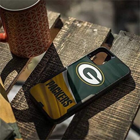Skinit Decal Skin Compatible with OtterBox Commuter iPhone 11 Pro Max Case - Officially Licensed NFL Green Bay Packers Design in Saudi Arabia