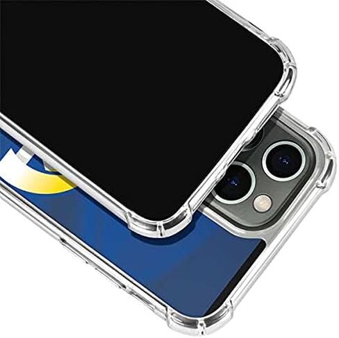 Skinit Clear Phone Case Compatible with iPhone 13 Pro - Officially Licensed NFL Los Angeles Rams Design in Saudi Arabia