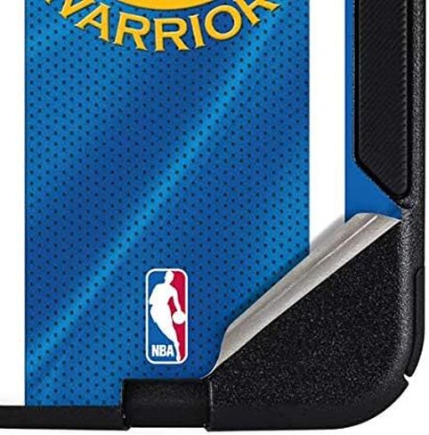 Skinit Decal Phone Skin Compatible with OtterBox Commuter Case for iPhone 12 - Officially Licensed NBA Golden State Warriors Jersey Design in Saudi Arabia