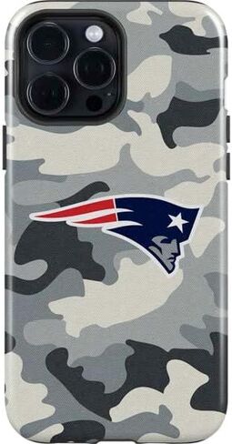 حافظة هاتف Skinit Impact متوافقة مع iPhone 15 Pro Max - تصميم مرخص رسميًا من NFL New England Patriots in Saudi Arabia