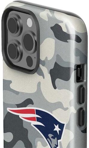 حافظة هاتف Skinit Impact متوافقة مع iPhone 15 Pro Max - تصميم مرخص رسميًا من NFL New England Patriots in Saudi Arabia
