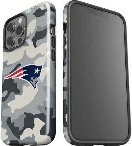 حافظة هاتف Skinit Impact متوافقة مع iPhone 15 Pro Max - تصميم مرخص رسميًا من NFL New England Patriots in Saudi Arabia