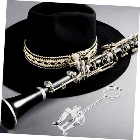 ibasenice 1Pc Portable Clarinet Music Score Holder Clip Music Stand for Wind Instruments Lightweight Durable Design for Musicians of All Ages in Saudi Arabia