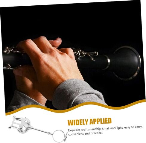 ibasenice 1Pc Portable Clarinet Music Score Holder Clip Music Stand for Wind Instruments Lightweight Durable Design for Musicians of All Ages in Saudi Arabia