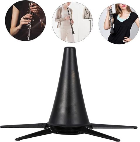 Detachable Clarinet Stand Compact Leg Holder for Wind Instruments Sturdy Construction Portable Design for Clarinet Oboe Musicians in Saudi Arabia