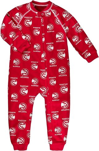 Outerstuff NBA Toddler (2T-4T) Raglan Zip Up Coverall, Team Options in Saudi Arabia