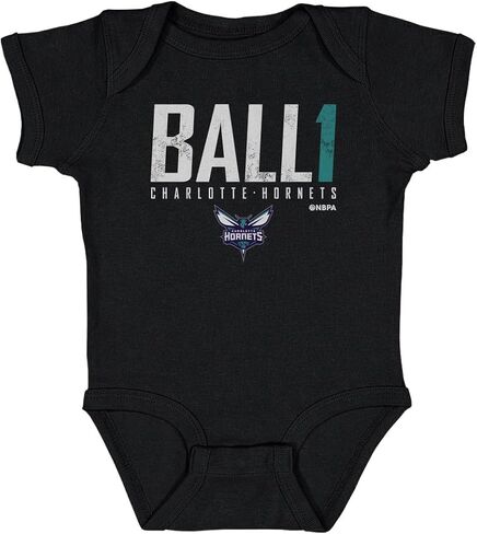 500 LEVEL LaMelo Ball Charlotte Hornets One-Piece Infant Bodysuit - LaMelo Ball Charlotte Hornets Elite WHT in Saudi Arabia