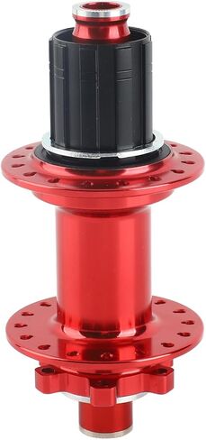 32 Hole Mountain Bike Hub Durable Sealed Bearing Design Smooth Riding Experience Red in Saudi Arabia
