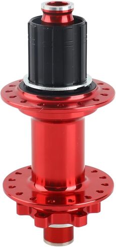 32 Hole Mountain Bike Hub Durable Sealed Bearing Design Smooth Riding Experience Red in Saudi Arabia