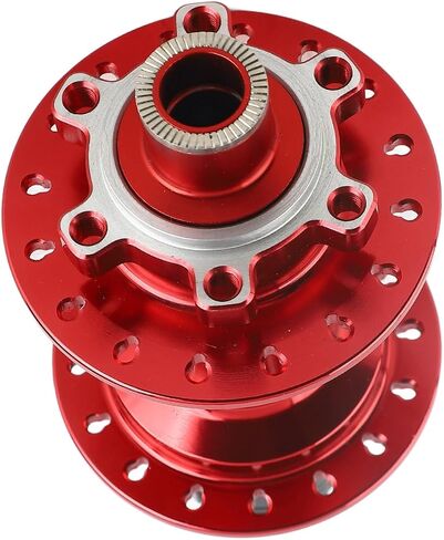 32 Hole Mountain Bike Hub Durable Sealed Bearing Design Smooth Riding Experience Red in Saudi Arabia