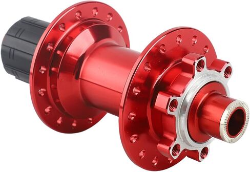 32 Hole Mountain Bike Hub Durable Sealed Bearing Design Smooth Riding Experience Red in Saudi Arabia