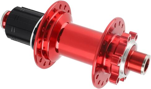 32 Hole Mountain Bike Hub Durable Sealed Bearing Design Smooth Riding Experience Red in Saudi Arabia