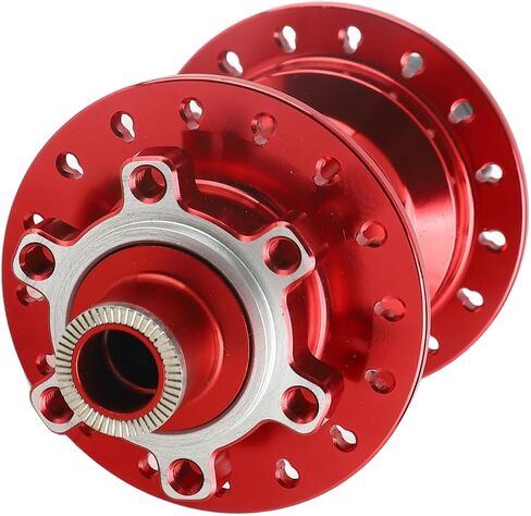32 Hole Mountain Bike Hub Durable Sealed Bearing Design Smooth Riding Experience Red in Saudi Arabia
