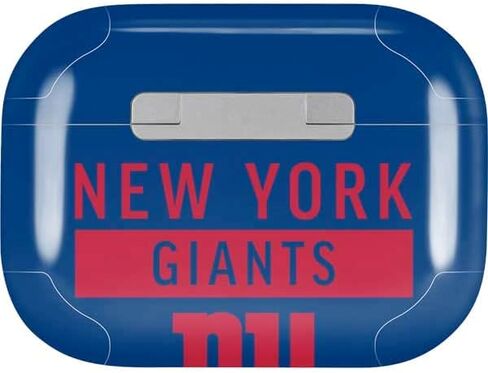 غلاف صوتي من Skinit متوافق مع AirPods Pro الجيل الثاني - تصميم مرخص رسميًا من NFL New York Giants in Saudi Arabia