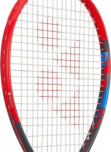 مضرب تنس Vcore 95 للجنسين من YONEX | مضرب جرافيت خفيف الوزن صديق للذراع مقاس 16 × 20 للاعبي التنس المتقدمين، بيج رملي، قبضة 2 in Kuwait