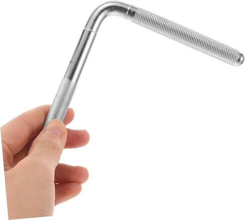 Metal Shaped Cowbell Arm for Drum Kit Extension Rod Bracket for Percussion Instruments Reliable Support for Cowbell Attachment Quick Setup for Drummers in Saudi Arabia