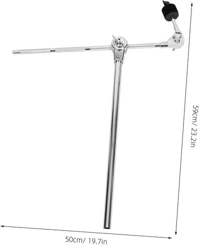 Kisangel Adjustable Cymbal Stand Boom Arm Professional Drum Cymbal Holder for Percussion Instruments Universal Metal Arm Clamps for Easy Setup in Saudi Arabia
