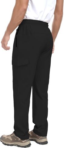 Men's Hiking Pants Lightweight, Sun Protection & Water-Repellent, Quick-Dry Moisture Wicking Outdoor Pants in Saudi Arabia