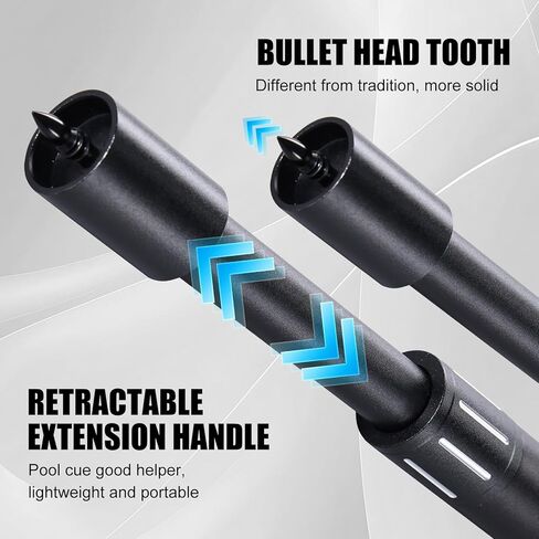 وصلة Banly مقاس 3 بوصة و5 بوصة و6 بوصة و8 بوصة مع 3 مصدات من ألياف الكربون ملحقات البلياردو MEZZ Predator PERI JFlowers Fury Pool Cue in Kuwait