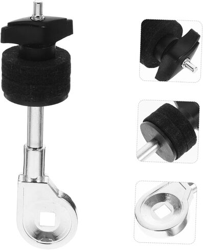 Cymbal Stacker Mount Percussion Instrument Attachment Lightweight and Durable Drum Hardware Easy to Install Cymbal Holder for Various Drums Shock Absorbing Design for Reliable in Saudi Arabia