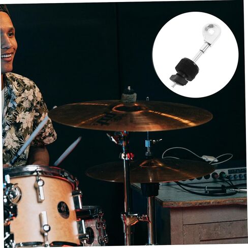 Cymbal Stacker Mount Percussion Instrument Attachment Lightweight and Durable Drum Hardware Easy to Install Cymbal Holder for Various Drums Shock Absorbing Design for Reliable in Saudi Arabia