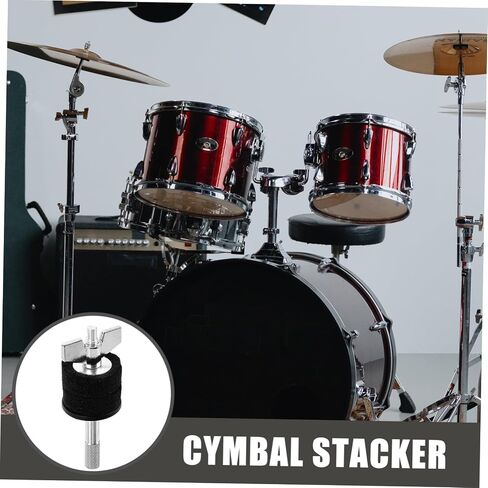 GALPADA Cymbals Stacker Smooth Design Mounting Tool for Drum Kits Easy to Install Cymbal Accessory for Enhanced Sound in Saudi Arabia