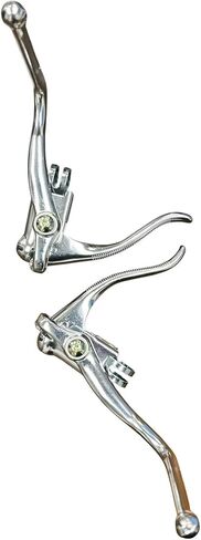 زوج واحد من أذرع فرامل أمان مزدوجة لدراجة الطريق العتيقة - مكابح يدوية من الألومنيوم مقاس 22.2 مم لدراجات الطرق ذات القضبان المسقطة in Kuwait