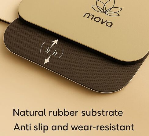 Yoga Mat – Extra Long Non-Slip PU & Natural Rubber, 4.5mm Thick, Eco-Friendly Yoga Mat for Hot Yoga, Pilates & Home Workout in Saudi Arabia
