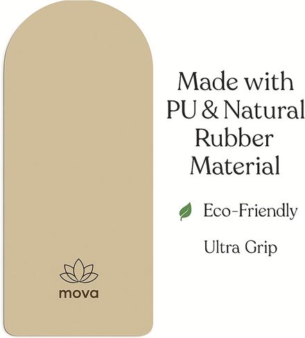 Yoga Mat – Extra Long Non-Slip PU & Natural Rubber, 4.5mm Thick, Eco-Friendly Yoga Mat for Hot Yoga, Pilates & Home Workout in Saudi Arabia