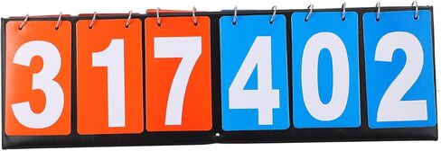 DECHOUS Multifunctional Scoreboard Flipper for Sports Events Durable Score Recorder Portable Desktop Scorer for Table Tennis Basketball Football and More in Saudi Arabia