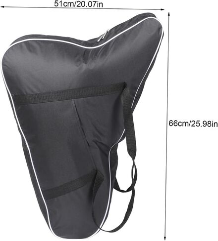 GALPADA Convenient Lyre Bag for Musicians Durable Storage Pouch for String Water Scratch Resistant Lightweight Carrying Design with Supple Lining for Optimal Protection in Saudi Arabia