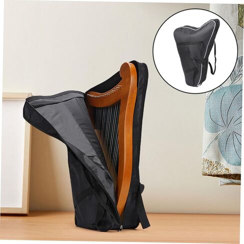 GALPADA Convenient Lyre Bag for Musicians Durable Storage Pouch for String Water Scratch Resistant Lightweight Carrying Design with Supple Lining for Optimal Protection in Saudi Arabia