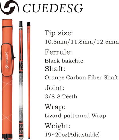 عصا حمام السباحة من ألياف الكربون، عصا حمام السباحة باللون الوردي/الأزرق/الأخضر/البرتقالي مع حافظة، عصي حمام السباحة للبالغين، عصا سنوكر 10.5 مم، عمود احترافي من ألياف الكربون 11.8 مم/12.5 مم in Kuwait