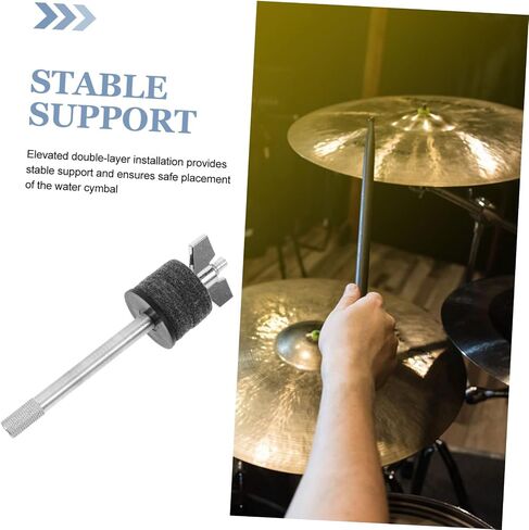 Yardwe Professional Drum Cymbals Stacker Hihat Cymbals Stacker Drum Stacker إكسسوارات حامل الطبل in Saudi Arabia