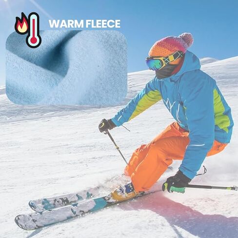 Cold Weather Ski Mask for Men Balaclava, Thermal Winter Scarf Mask Women Neck Warmer Hood for Motorcycle Cycling in Saudi Arabia