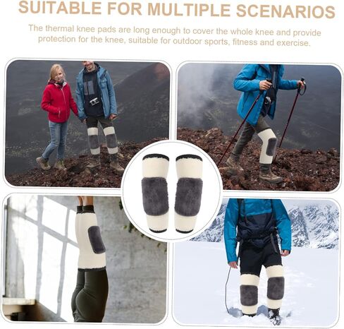 1 Pair Three Thickened Leg Protectors for Seniors Full Coverage Outdoor Pads Gentle Support for Sports and Sleep Weather Resistant Comfort in Saudi Arabia