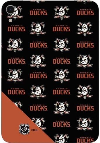 Skinit Decal Tablet Skin Compatible with iPad Mini 7 (2025) - Officially Licensed NHL Anaheim Ducks Distressed Design in Saudi Arabia