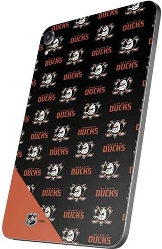 Skinit Decal Tablet Skin Compatible with iPad Mini 7 (2025) - Officially Licensed NHL Anaheim Ducks Distressed Design in Saudi Arabia