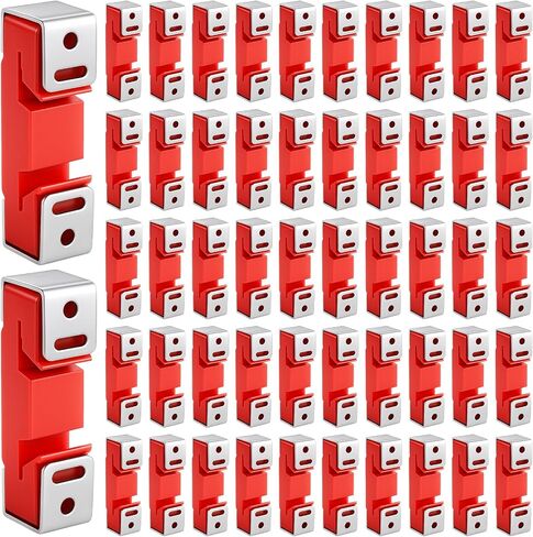 LEIFIDE 100 Pack Sound Isolation Clips Sound Proofing Mounting Blocking Clips Reduces Noisy Neighbors Soundproofing Resilient Channel for Home Office Apartment Recording Studio Walls and Ceilings in Saudi Arabia